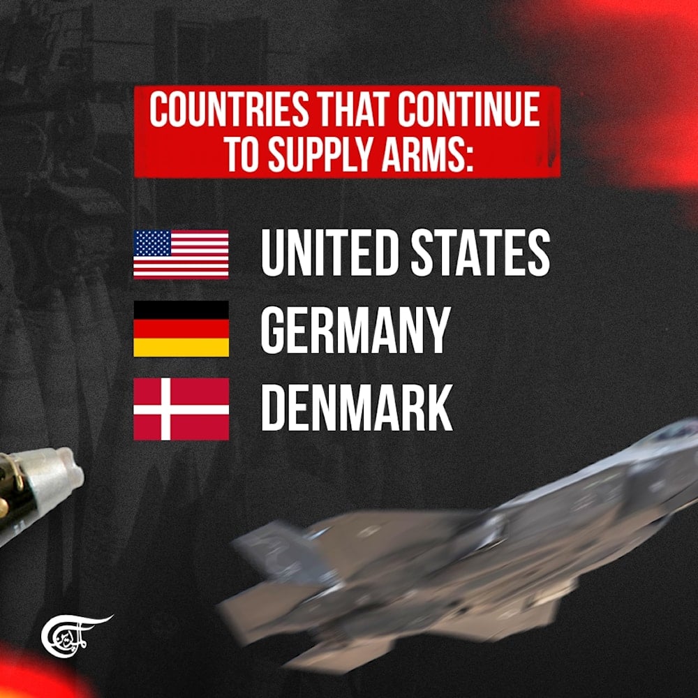 Which Western countries have banned or restricted arms sales to 'Israel'?