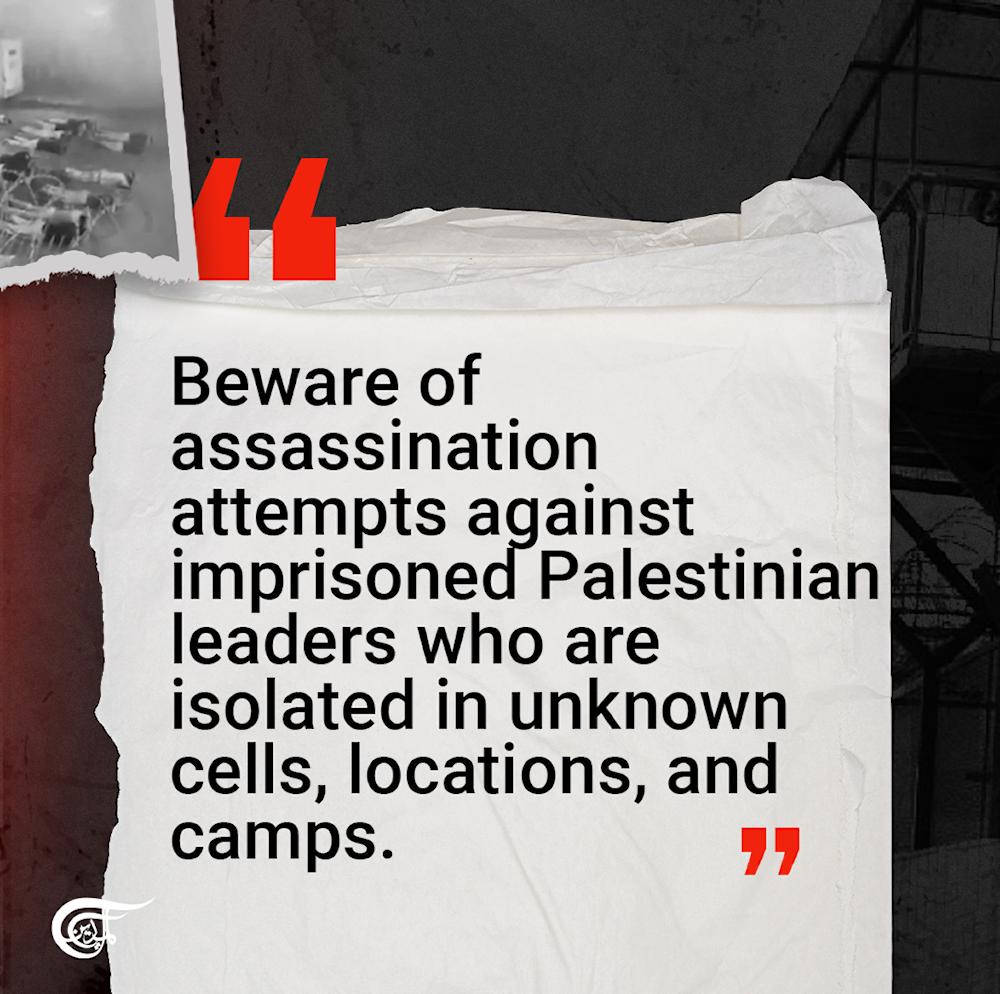 P-I-J detainees send a message exclusively through Al Mayadeen 