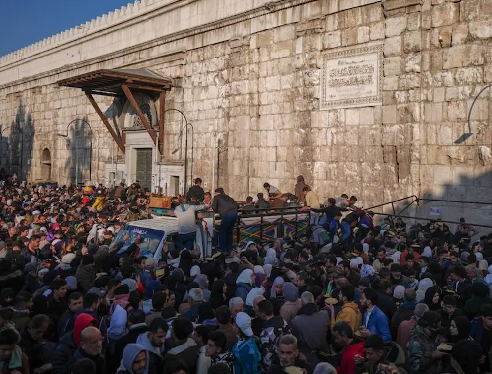 Death toll from Umayyad Mosque stampede rises to 4 