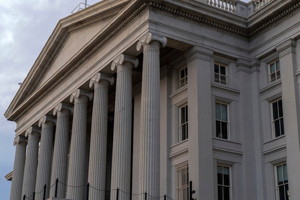 The U.S. Department of the Treasury building is seen in Washington, Saturday, Dec. 7, 2024. (AP Photo/Jose Luis Magana)