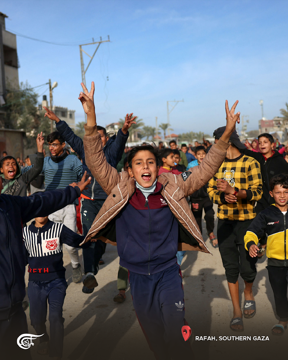 In pictures: Palestinians celebrate ceasefire 