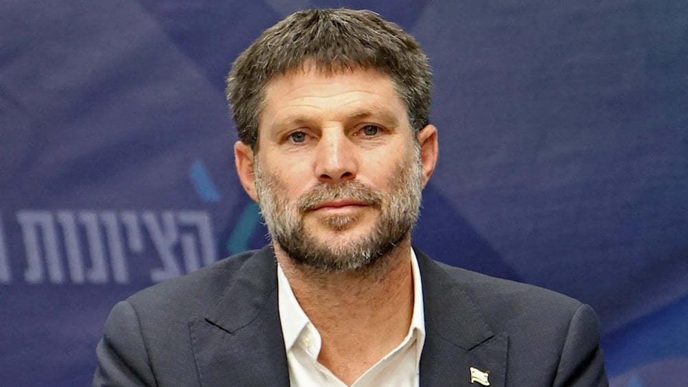 Israeli Finance Minister Bezalel Smotrich on March 20. (AFP via Getty Images)