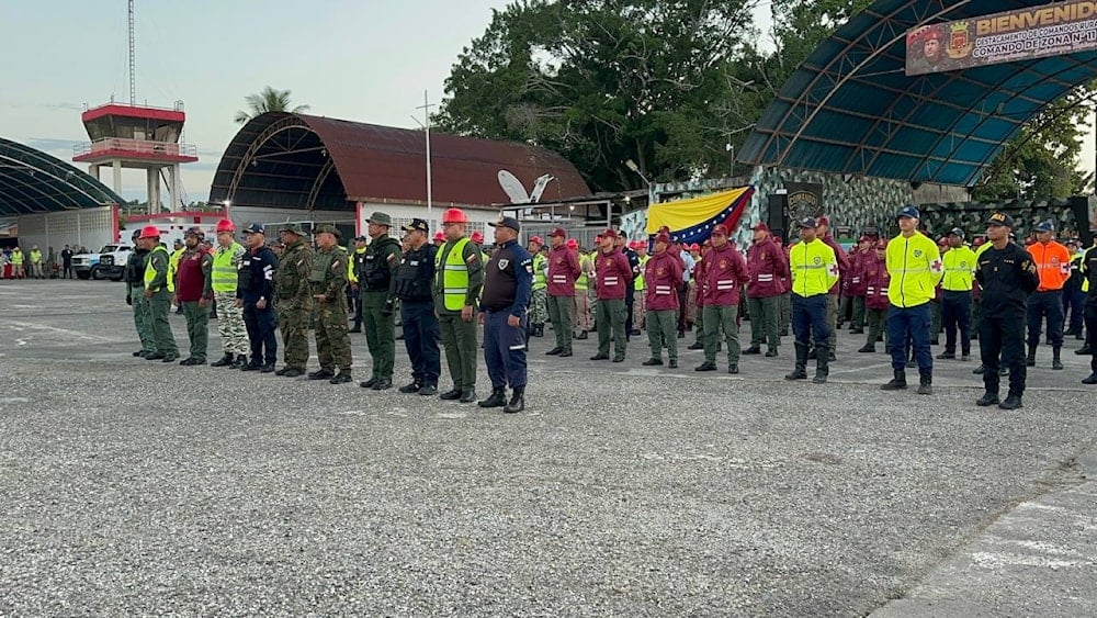 Venezuelan Armed Forces begin Bolivarian Shield Exercise 2025. (@telesurenglish/ X)