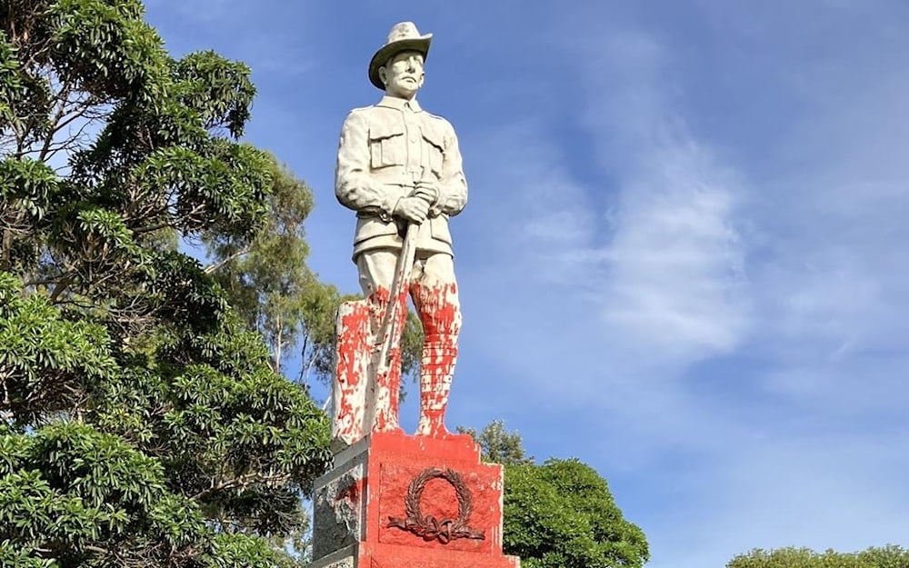 Colonial monuments vandalized in Melbourne ahead of Australia Day