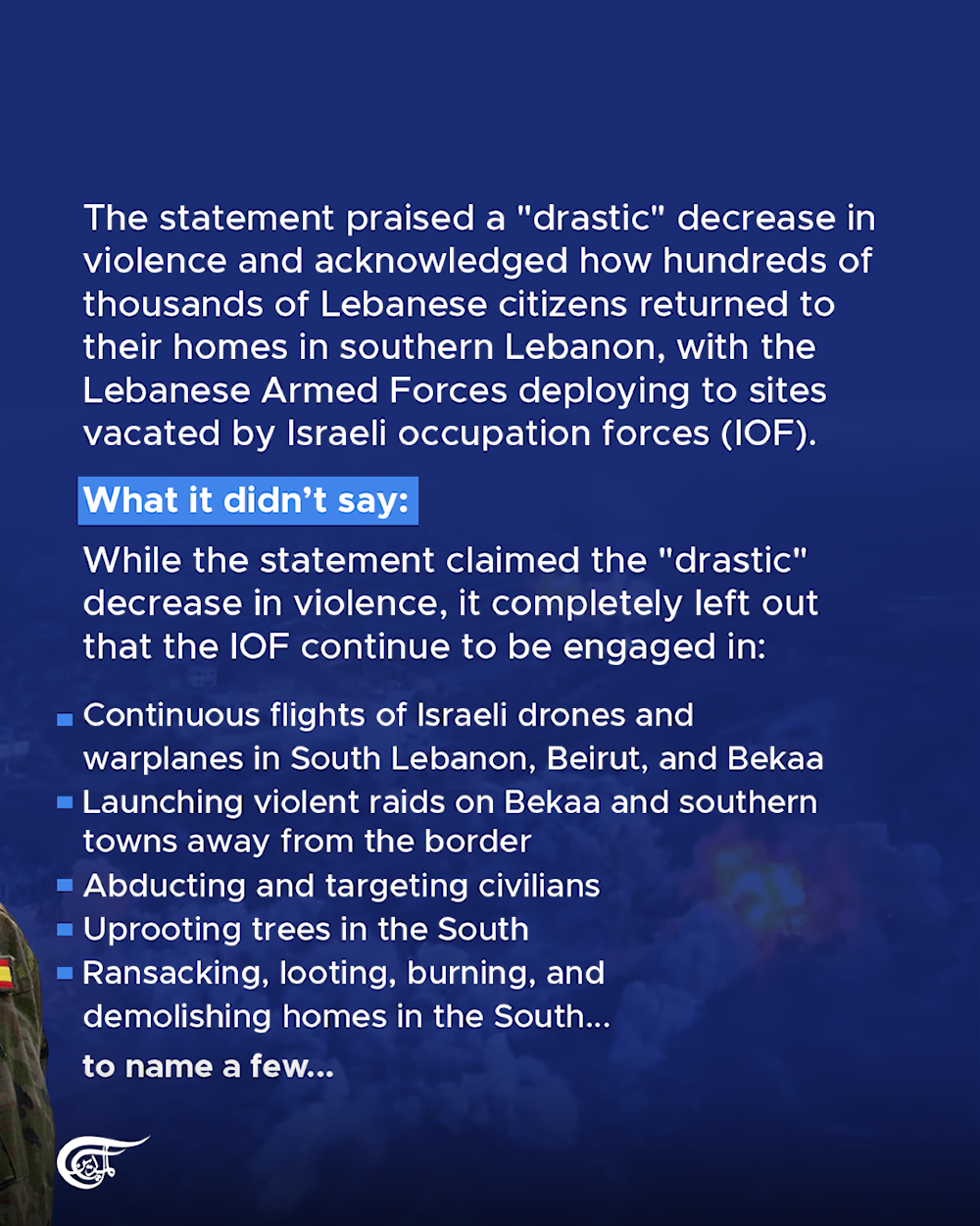 Filling in the blanks: What the UN omitted about Lebanon, 'Israel' ceasefire