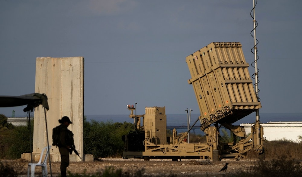 A battery of Israel's Iron Dome defense missile system, deployed to intercept rockets, sits in Asqalan, southern occupied Palestine, Aug. 7, 2022.(AP)