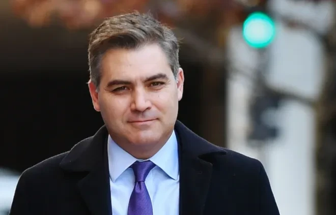 CNN white House correspondent Jim Acosta arrives at US District Court in Washington,D.C, on November 16,2018, where Judge Timothy Kelly ordered the White House to reinstate Acosta’s press. (AFP via Getty Images)