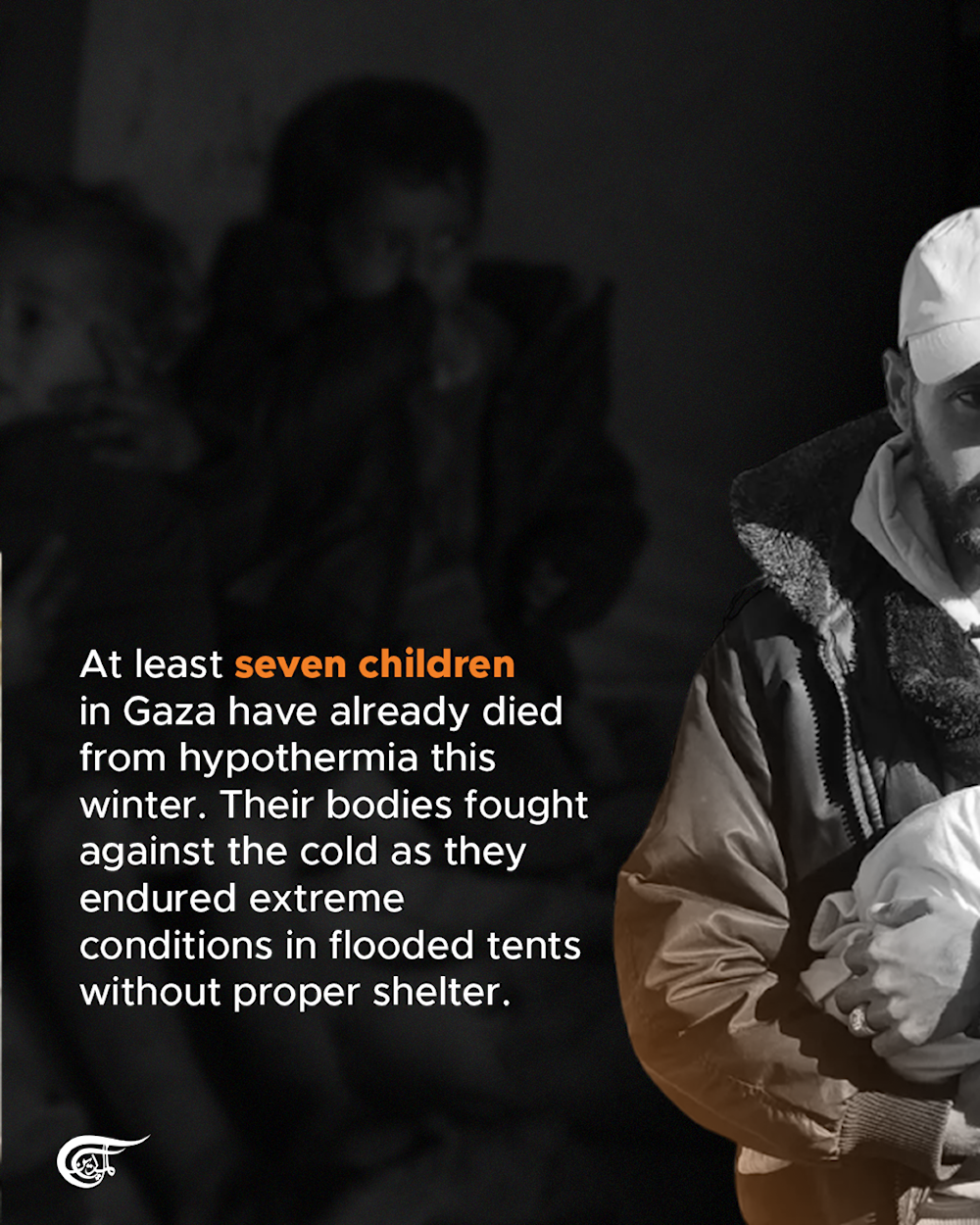 What the bodies of Gaza's children endured before they died from cold