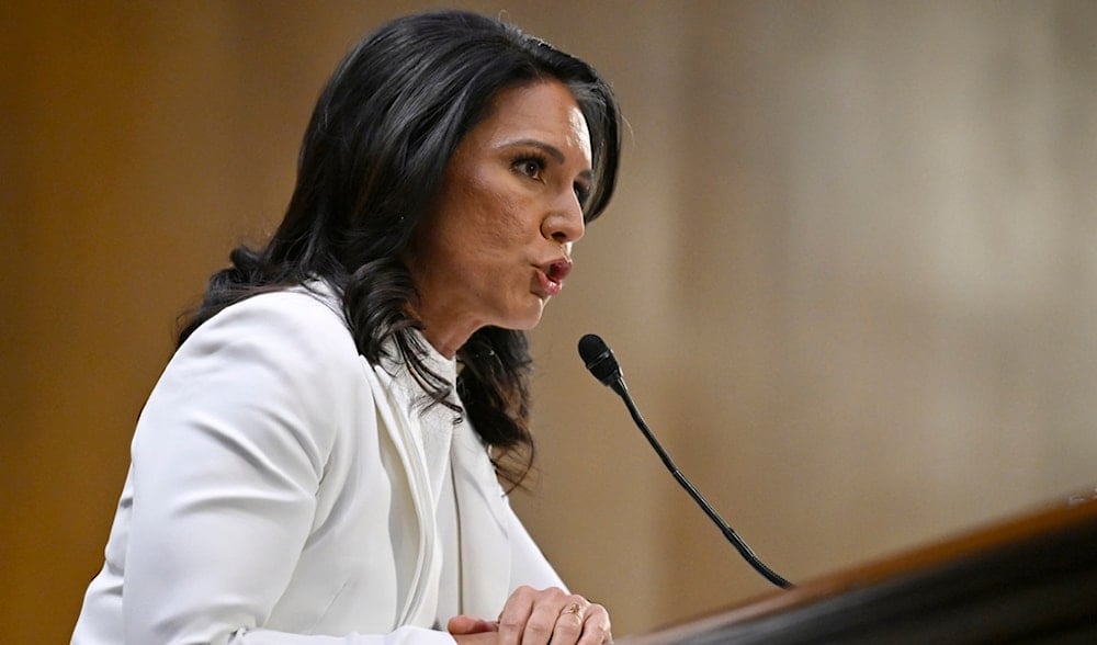 Former Rep. Tulsi Gabbard, President Donald Trump's choice to be the Director of National Intelligence, appears before the Senate Intelligence Committee for her confirmation hearing at the U.S. Capitol, Thursday, Jan. 30, 2025, in Washington. (AP)