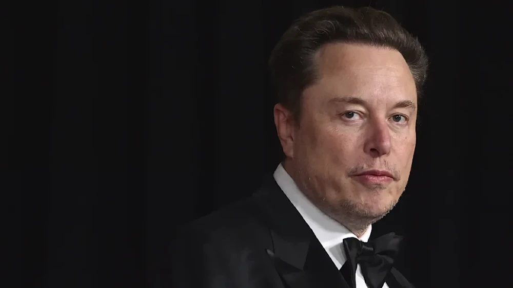 Elon Musk arrives at the 10th Breakthrough Prize Ceremony on April 13, 2024, at the Academy Museum of Motion Pictures in Los Angeles. (AP)