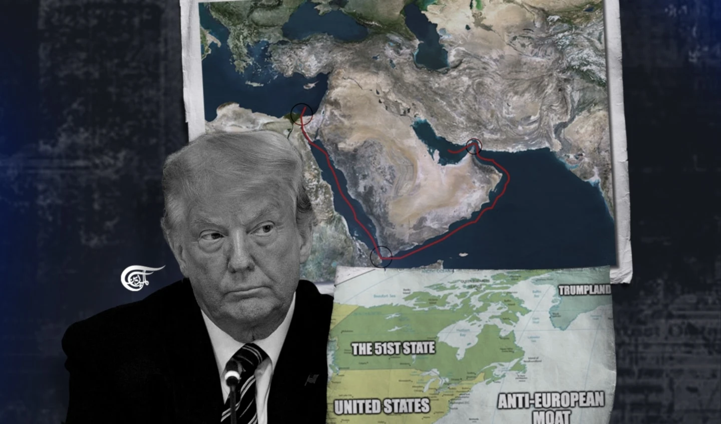 The European side of the Atlantic is experiencing a quasi-political state of emergency, revolving around the potential return of Donald Trump to the White House. (Al Mayadeen English; Illustrated by Zeinab El-Hajj) The European side of the Atlantic is experiencing a quasi-political state of emergency, revolving around the potential return of Donald Trump to the White House. (Al Mayadeen English; Illustrated by Zeinab El-Hajj)