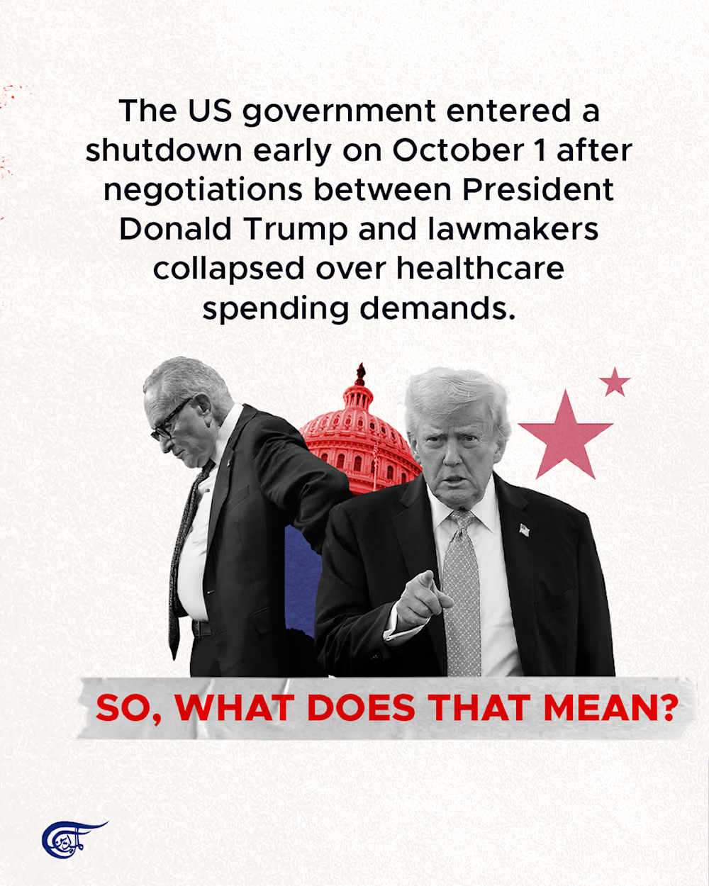 US government has shut down, what happens next?