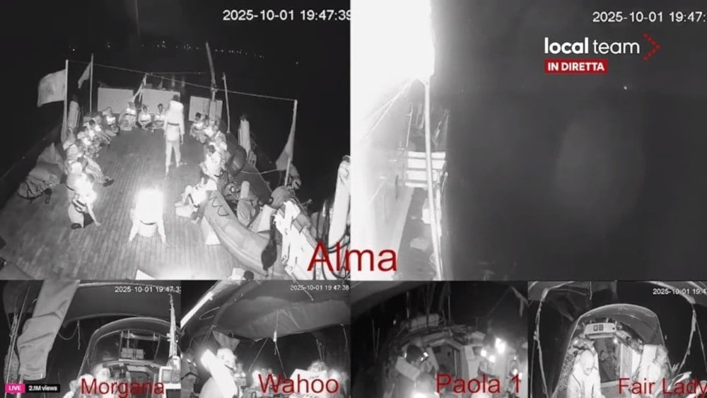 From inside the ship Alma of the Global Resilience Fleet (social media)