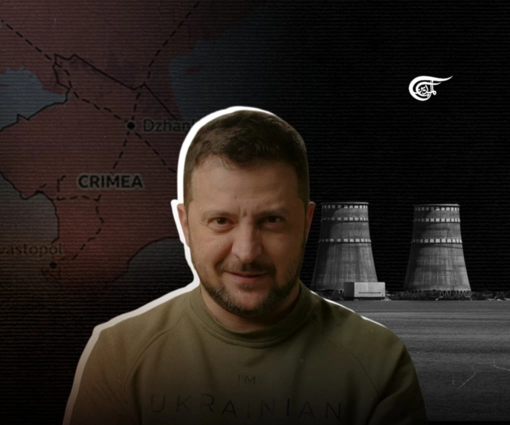 Kiev ‘needs’ an infrastructure war to demonstrate its usefulness to Western imperialism by reducing sales of Russian energy in foreign markets and increasing sales for Western corporations. (Al Mayadeen English; Illustrated by Batoul Chamas)