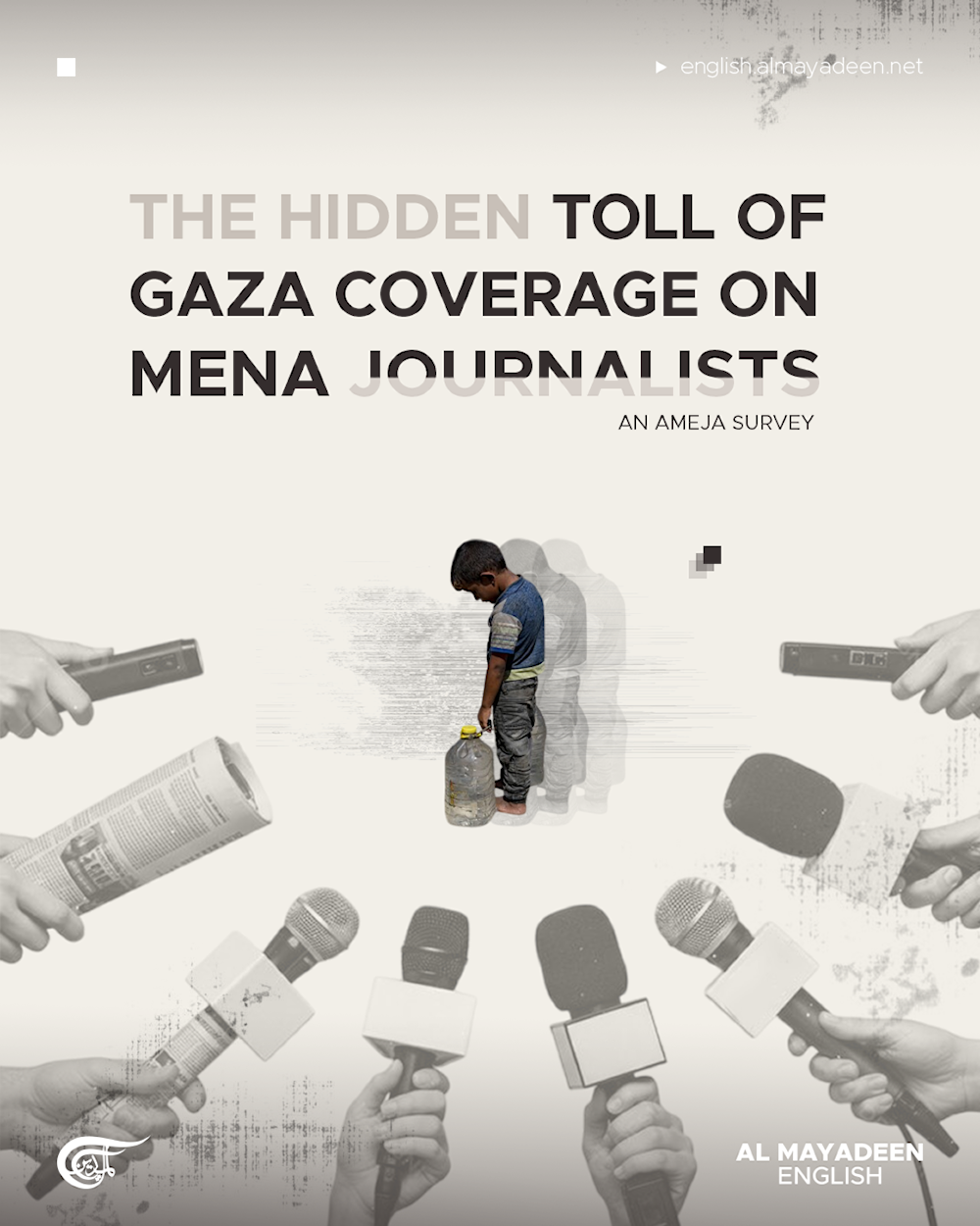 The hidden toll of Gaza coverage on MENA Journalists: An AMEJA survey