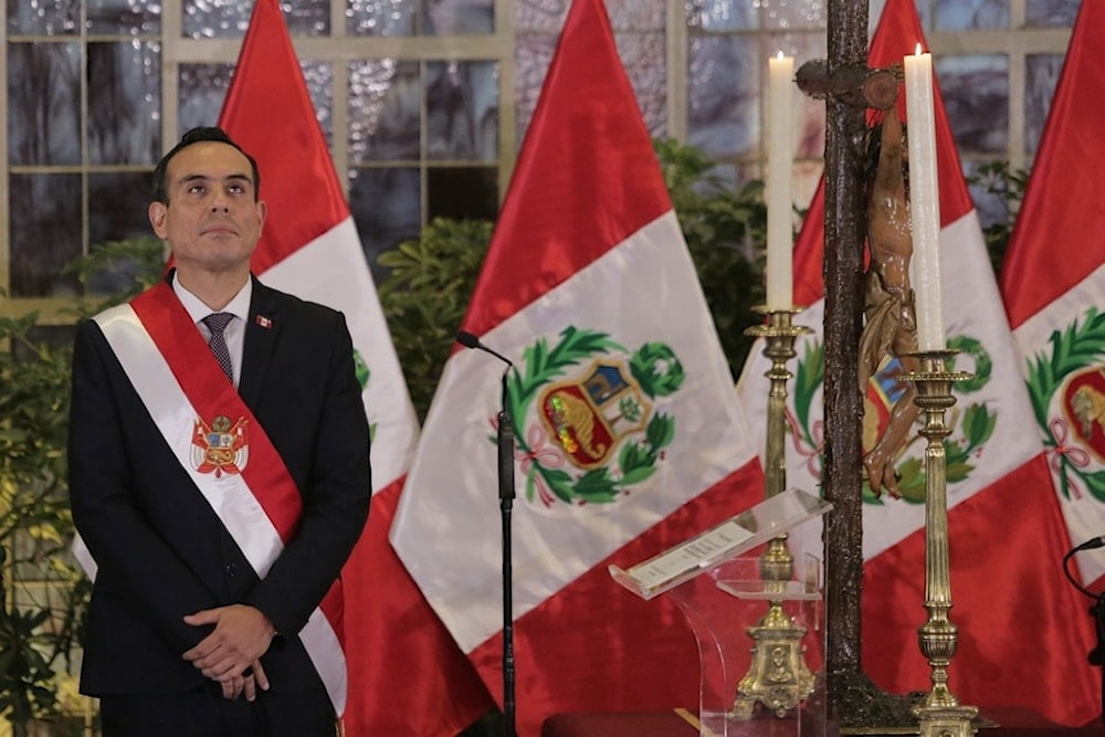 Peru's interim president swears in hard-right cabinet