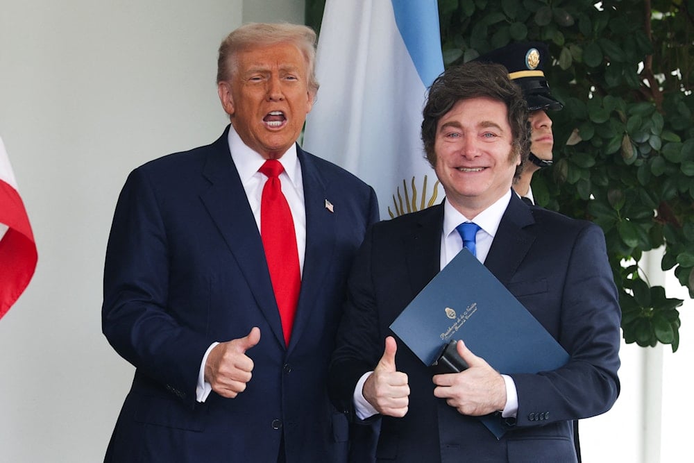 Trump links aid to Milei’s midterm success, blackmailing Argentinians.