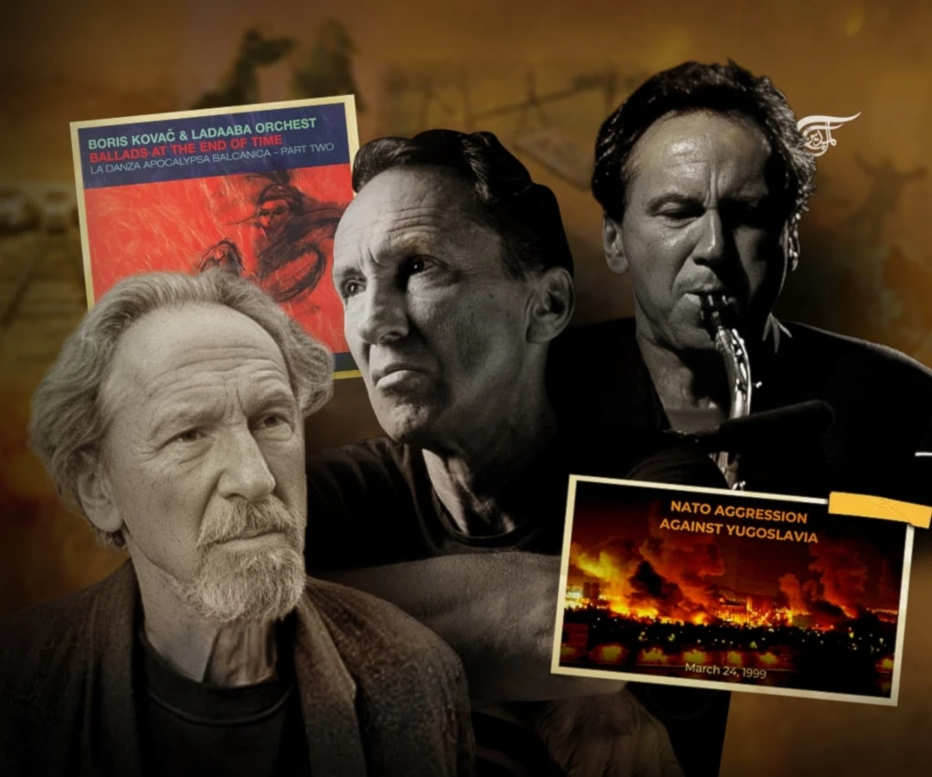 On this one starry night left till the end of this world, we must celebrate joy, faith, hope and love, at least one more time – we must dance… (Al Mayadeen English; Illustrated by Zeinab el-Hajj)