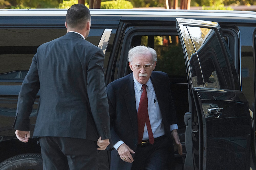 John Bolton surrenders after classified documents indictment
