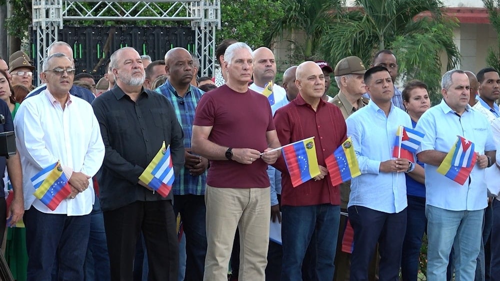 Cubans rally in Havana in show of solidarity with Venezuela