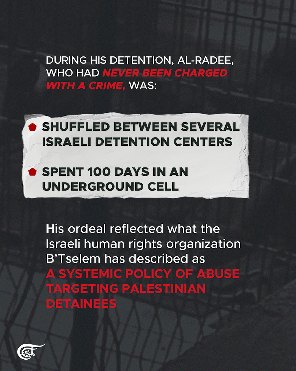Freed Palestinian detainees recount how 'Israel' tortured them until the very end: The Guardian