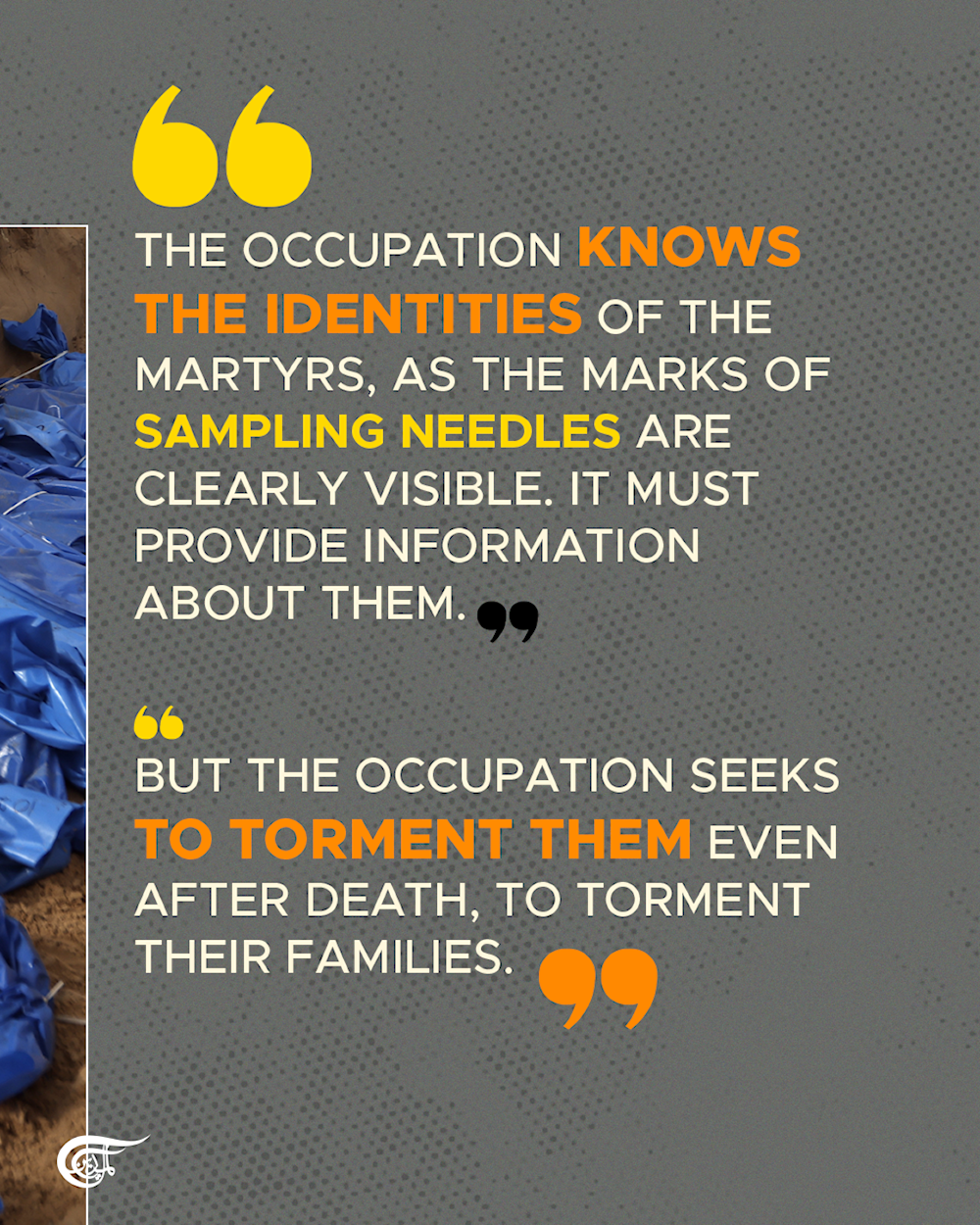 Testimonies from Gaza doctor on the horrific conditions of detainees’ corpses recently returned by the occupation