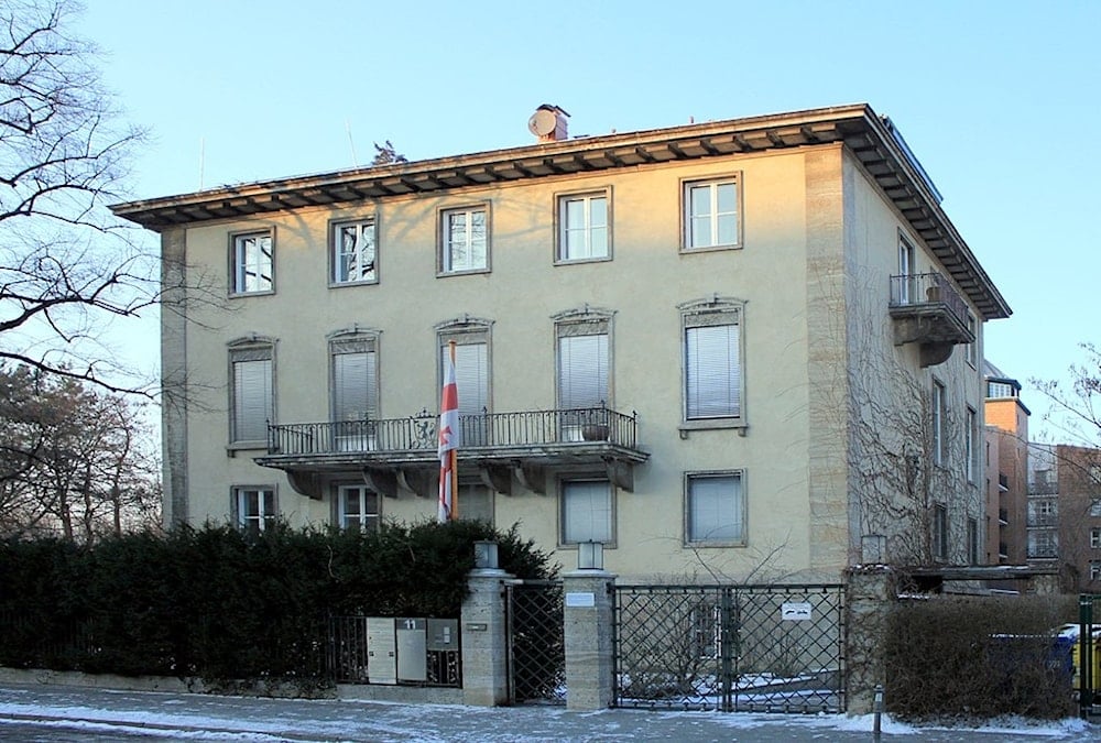 Undated photo of the Georgian Embassy in Rauchstraße 11, Tiergarten, Berlin. (Wikimedia) 