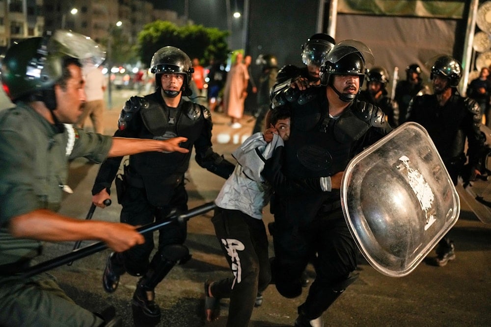 Morocco’s protests turn violent as police kills 2 while unrest spreads.