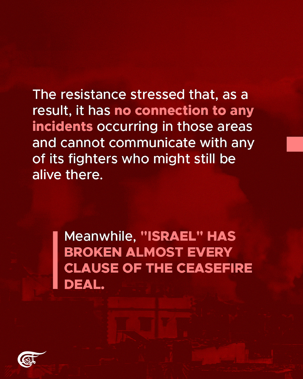 'Israel', infamous for breaking ceasefires, accuses Hamas of violating the latest; yet facts flip the script