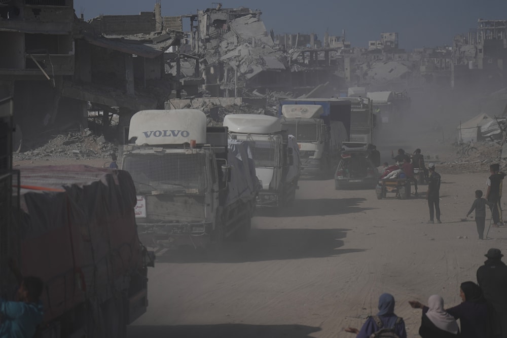 ‘Israel’ blocks Gaza aid: only 986 trucks enter since ceasefire