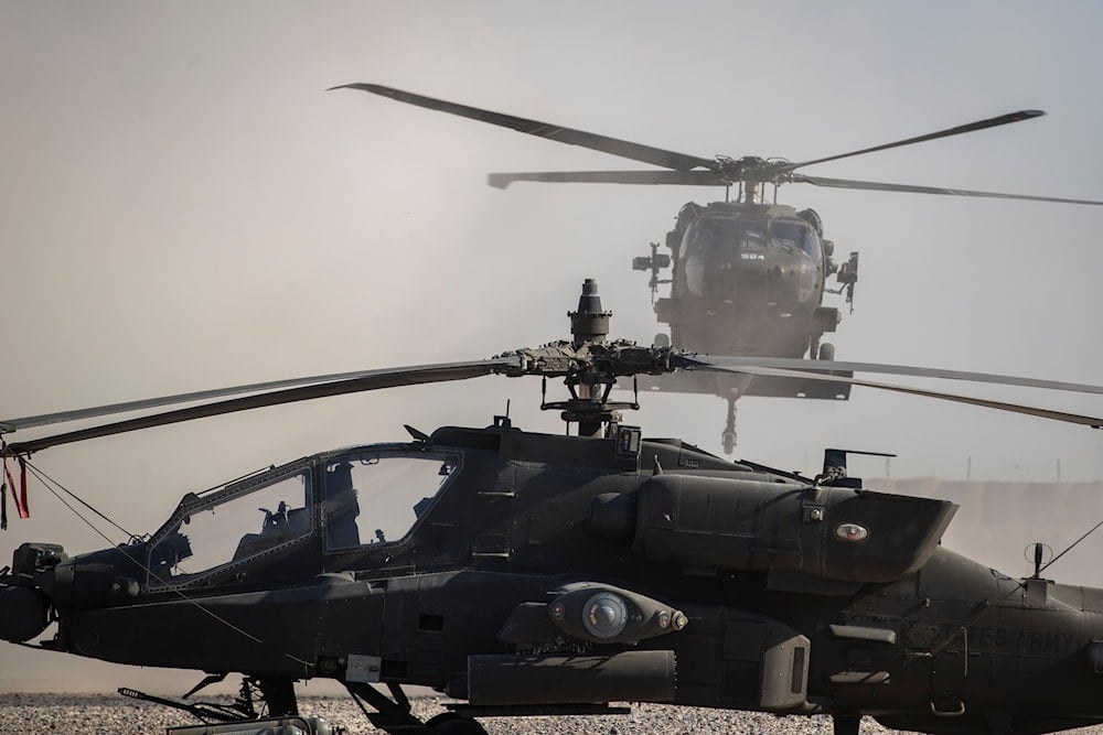 US-led coalition carries out airdrop operation in Eastern Syria