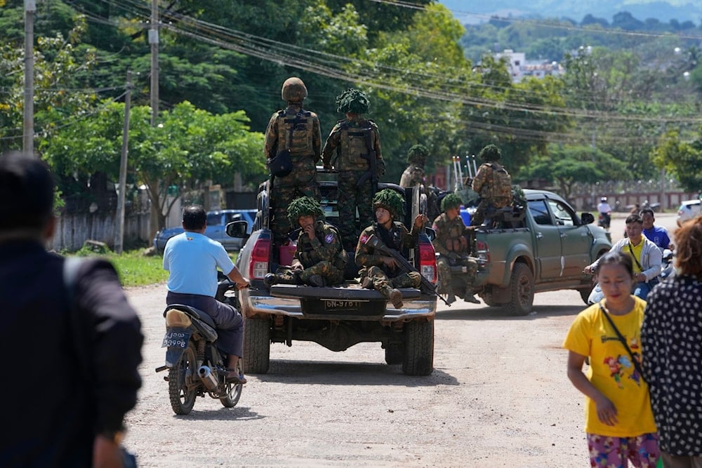 Over 600 flee Myanmar scam center to Thailand after military crackdown.