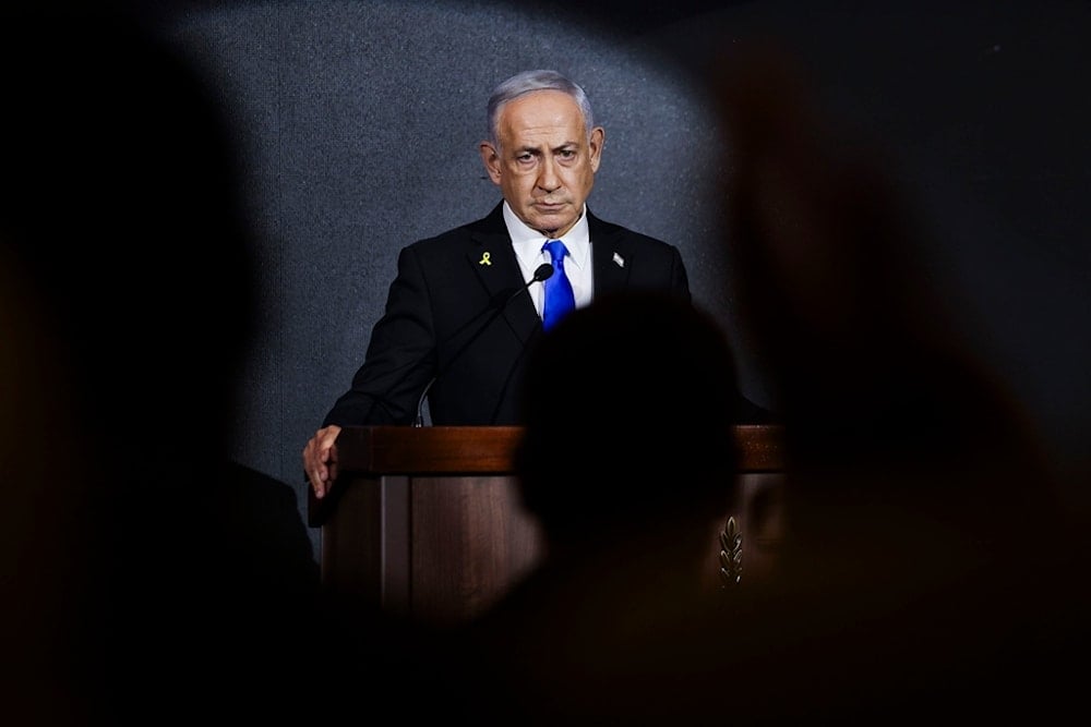 Israeli Prime Minister Benjamin Netanyahu attends the US Independence Day reception, known as the annual 