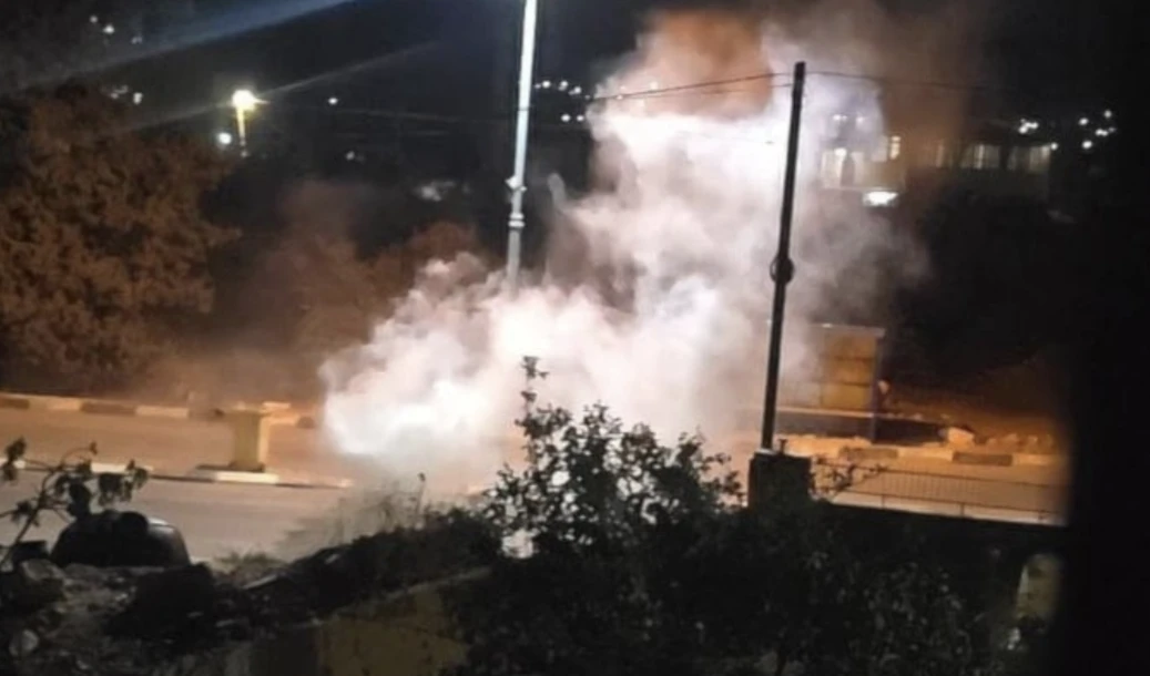 Clashes between Palestinians and IOF in West Bank Clashes between Palestinians and IOF in West Bank
