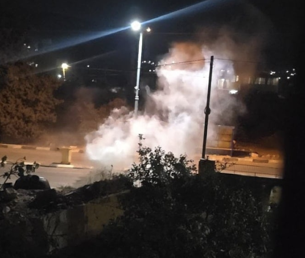 Clashes between Palestinians and IOF in West Bank