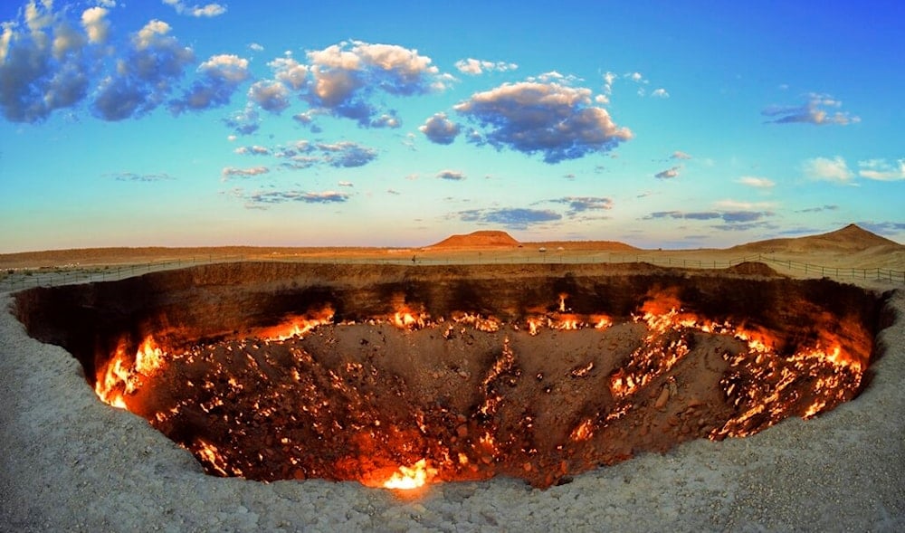 The crater fire named