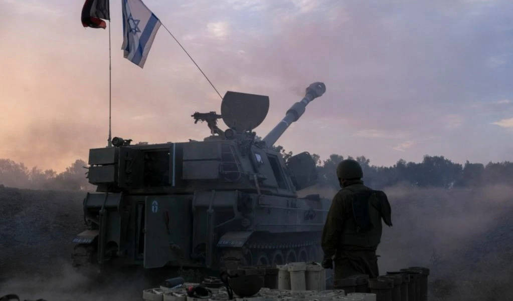 This photo released by the Israeli military on Thursday, Nov. 2, 2023, shows ground operations inside the Gaza Strip (AP) This photo released by the Israeli military on Thursday, Nov. 2, 2023, shows ground operations inside the Gaza Strip (AP)