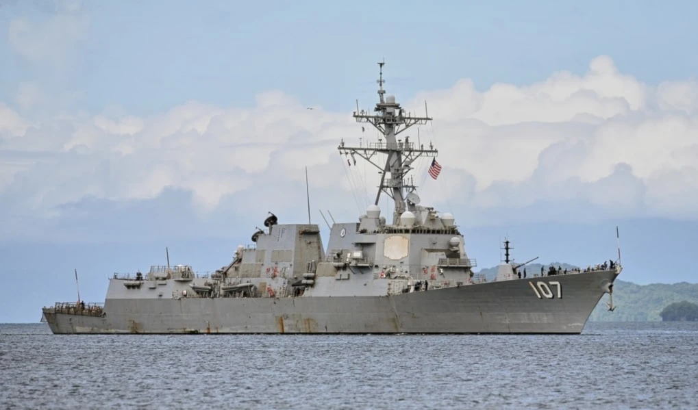 The USS Gravely destroyer arrives to dock for military exercises in Port-of-Spain, Trinidad and Tobago, Sunday, Oct. 26, 2025. (AP) The USS Gravely destroyer arrives to dock for military exercises in Port-of-Spain, Trinidad and Tobago, Sunday, Oct. 26, 2025. (AP)