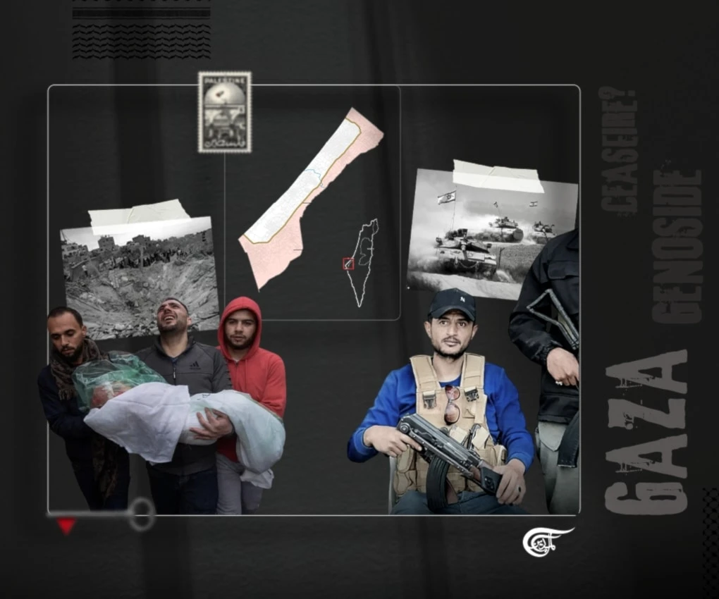 In the Zionist regime’s thinking, now is a historic opportunity to exterminate all those who resist it, eliminate Gaza entirely, and impose uncontested dominance over the region. (Al Mayadeen English; Illustrated by Batoul Chamas) In the Zionist regime’s thinking, now is a historic opportunity to exterminate all those who resist it, eliminate Gaza entirely, and impose uncontested dominance over the region. (Al Mayadeen English; Illustrated by Batoul Chamas)