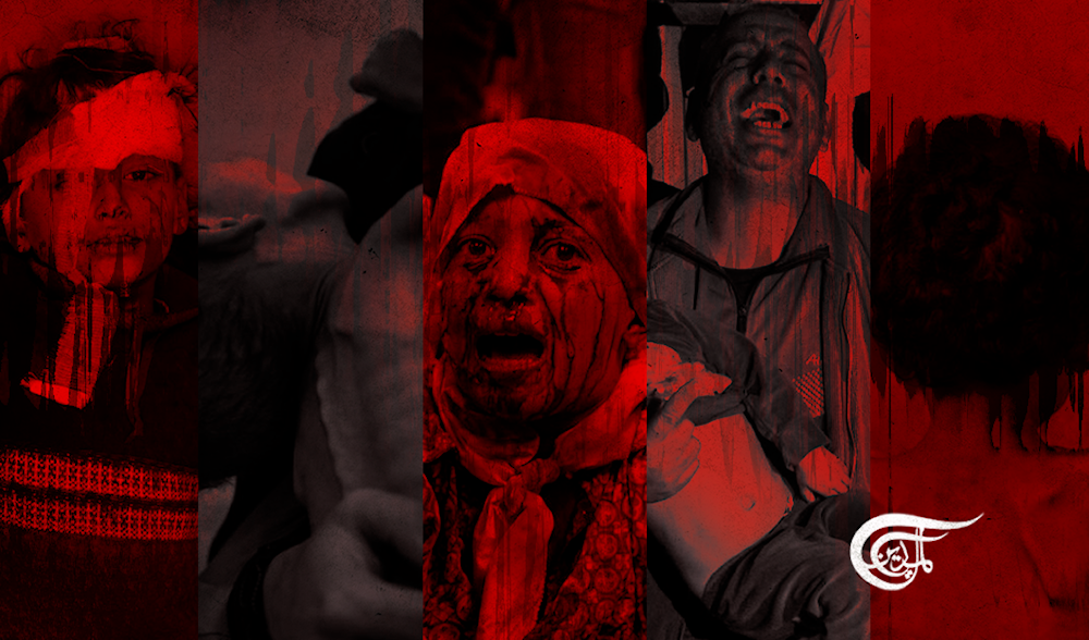 Gaza and the death of morality (Photo by Mahdi Rtail)