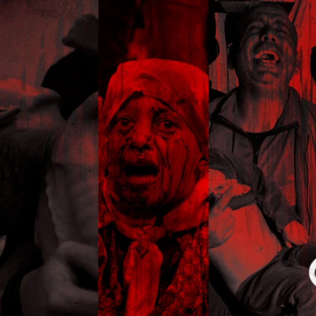 Gaza and the death of morality (Photo by Mahdi Rtail)