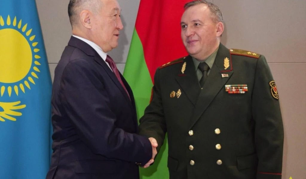 A bilateral meeting took place between Belarusian Defense Minister Lieutenant General Viktor Khrenin and Kazakh Defense Minister Lieutenant General Dauren Kossanov. A bilateral meeting took place between Belarusian Defense Minister Lieutenant General Viktor Khrenin and Kazakh Defense Minister Lieutenant General Dauren Kossanov.