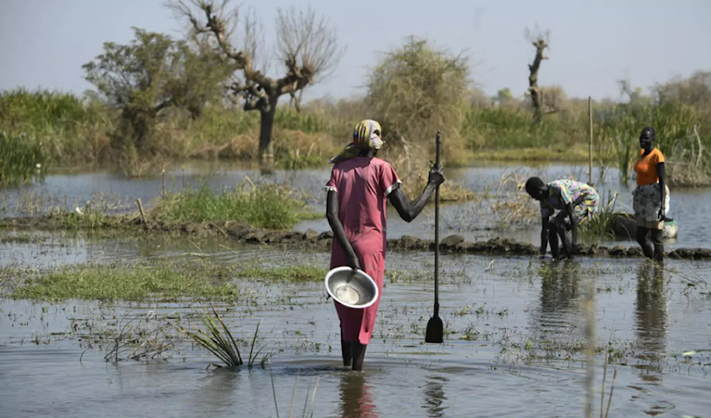 South Sudan floods, undated (AFP)