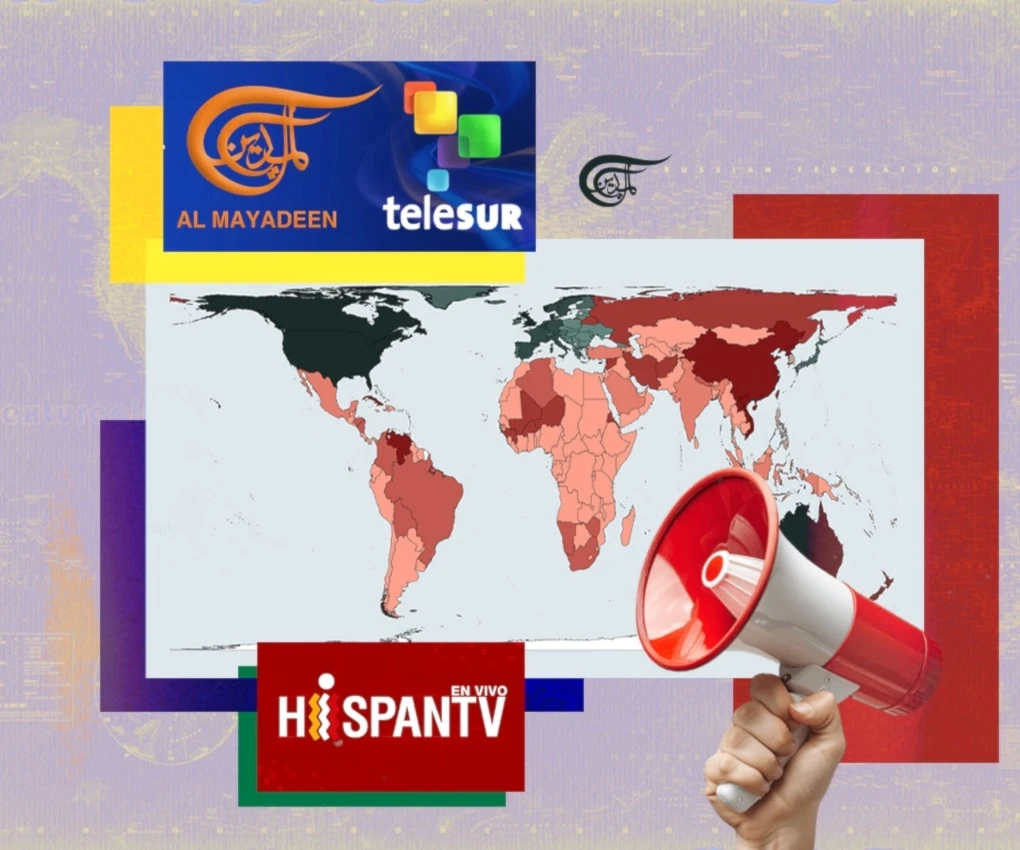 Combined media networks can strengthen voices on existing priorities while drawing attention to neglected issues. (Al Mayadeen English; Illustrated by Zeinab el-Hajj)