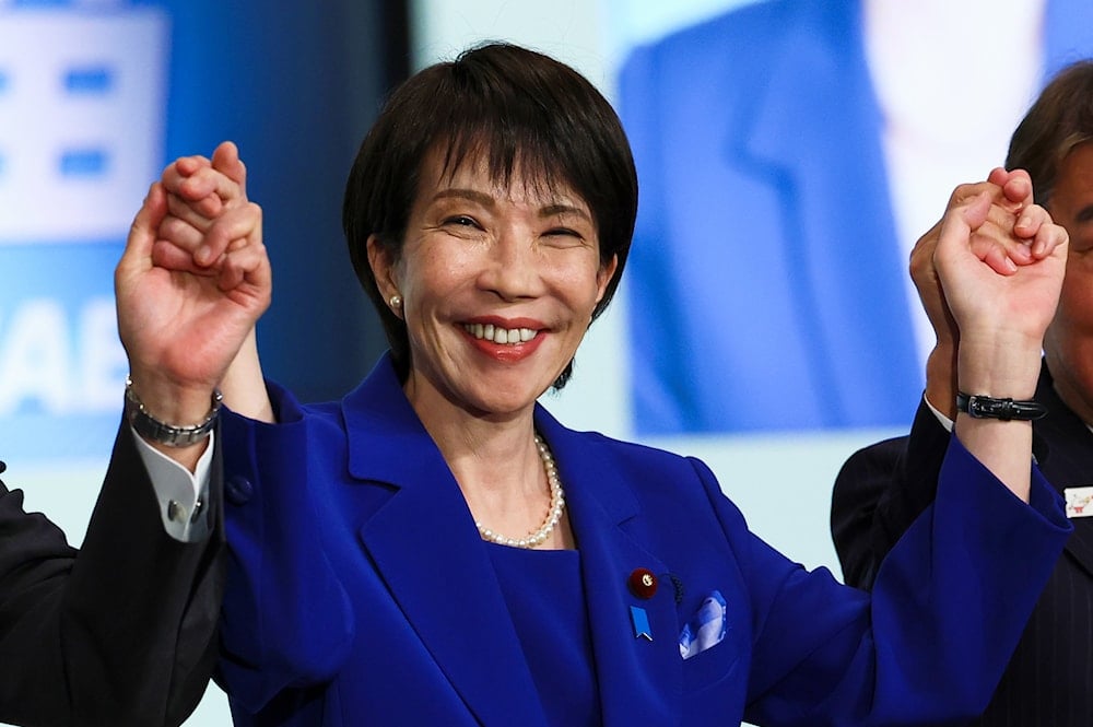 Japan’s ruling party elects conservative nationalist Sanae Takaichi.