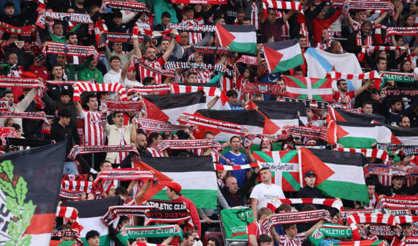 Athletic Bilbao honors Palestinian refugees in tribute to Gaza