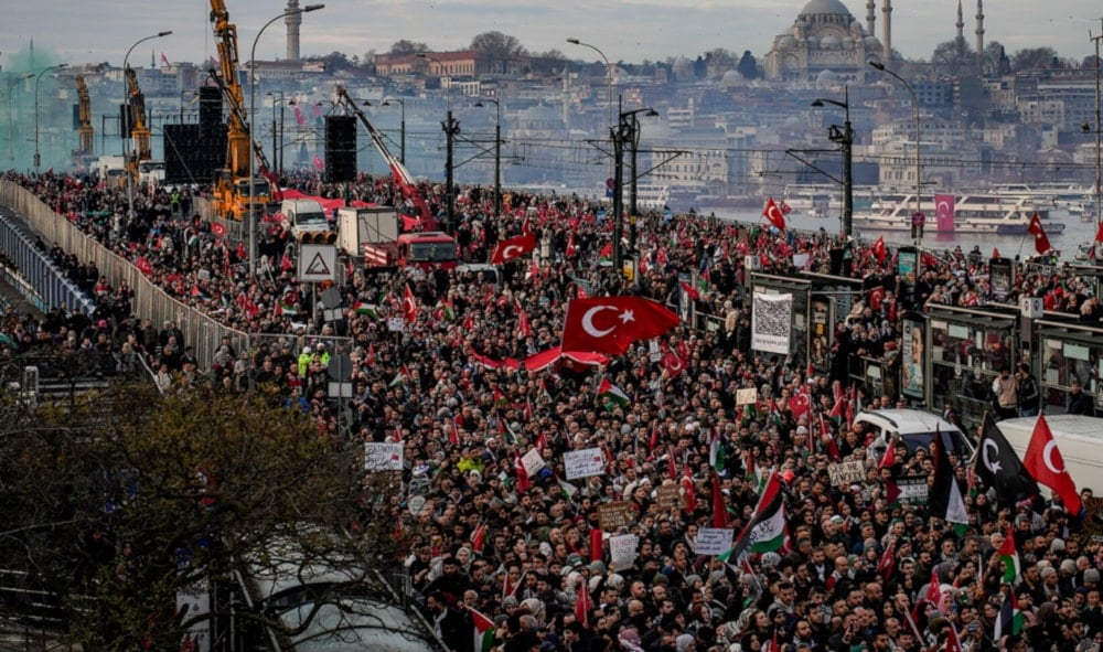 Mass rallies in Turkey show strong support for Gaza