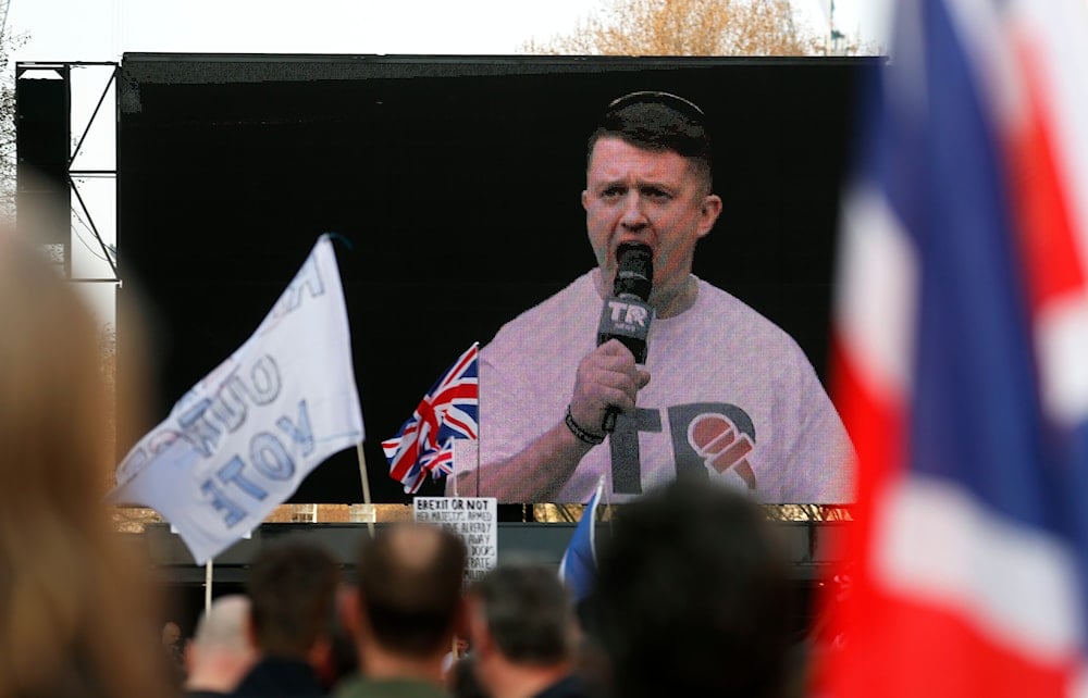 UK Jewish leaders denounce 'Israel' invite to Tommy Robinson