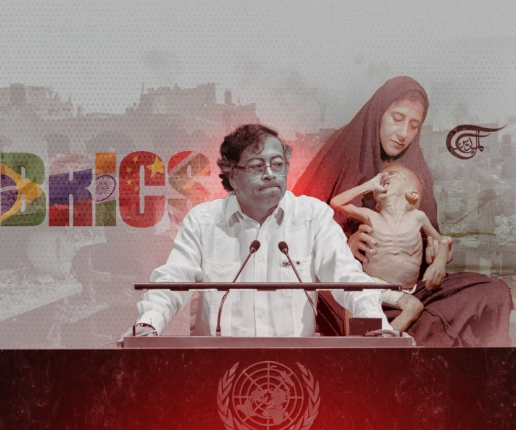 In a functioning society, we need not only economic stability, employment, security and welfare, we also need to be able to find within it embeddedness, connectedness, spirituality, and meaning. (Al Mayadeen English; Illustrated by Mahdi Rtail)