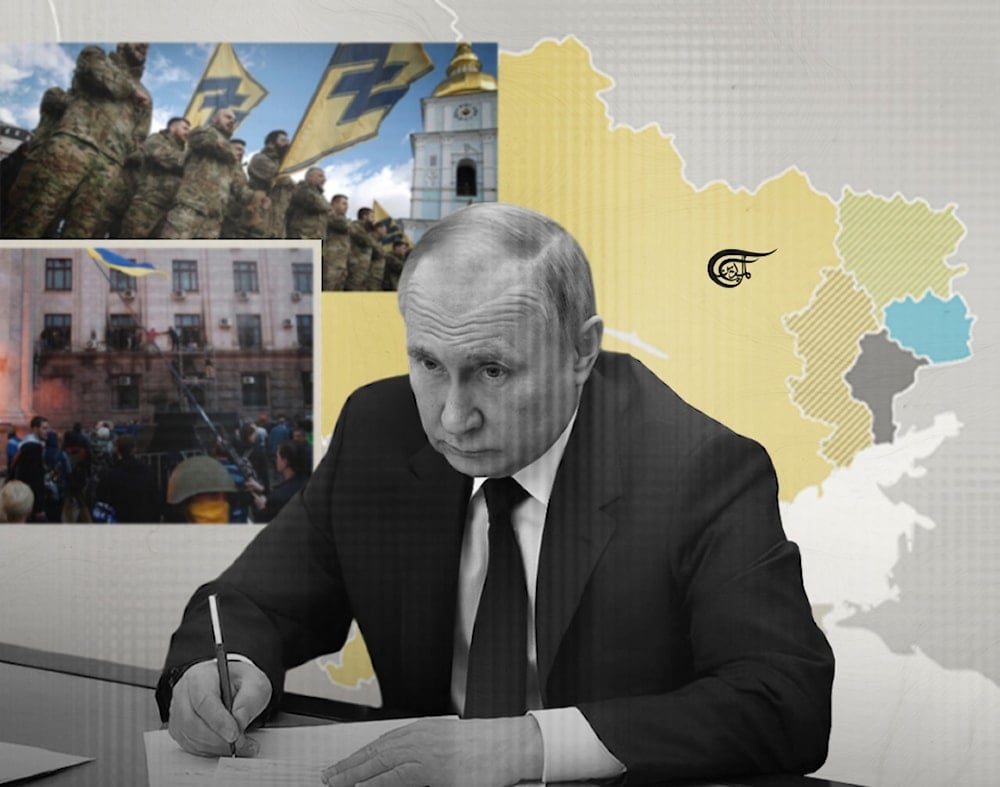 The Western imperialists are not make-believe imperialists, but the real thing. All of their cruelty and uncaring of human life and dignity stand bare today for the entire world to see. (Al Mayadeen English; Illustrated by Batoul Chamas)